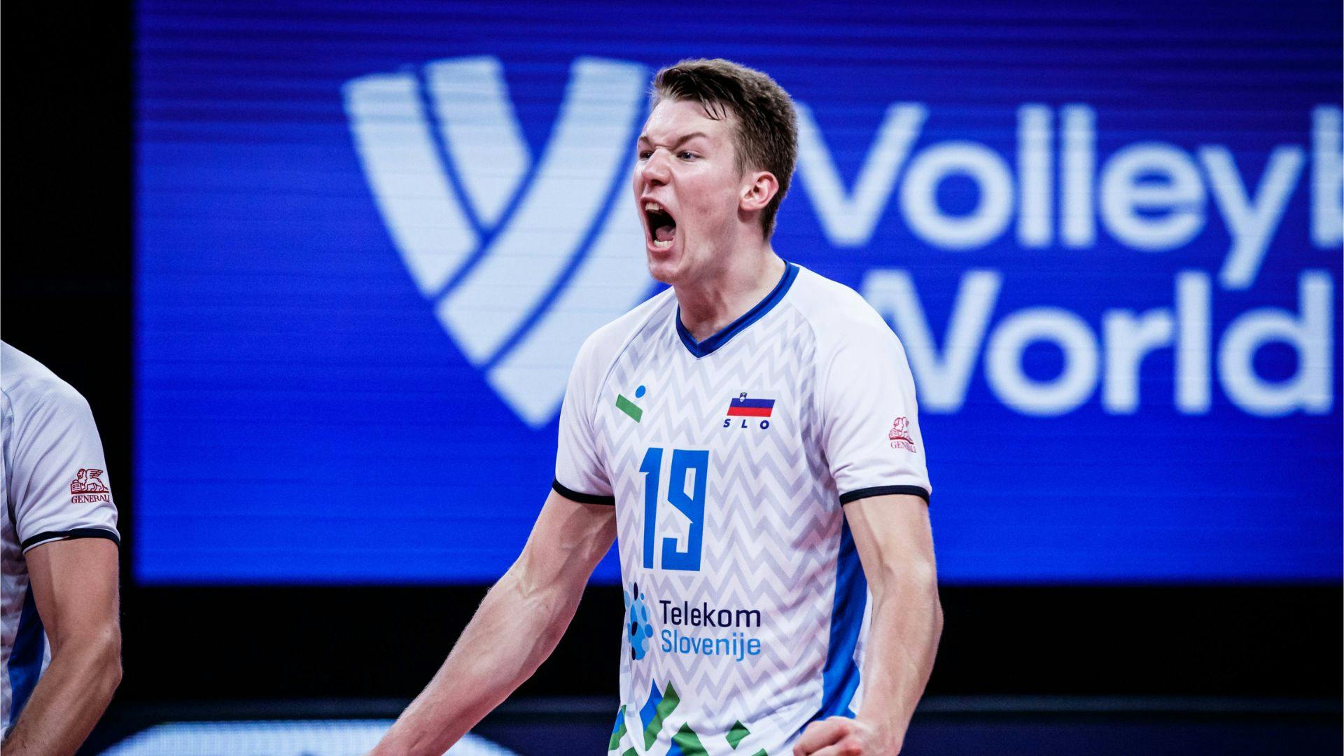 Slovenian star Rok Mozic 